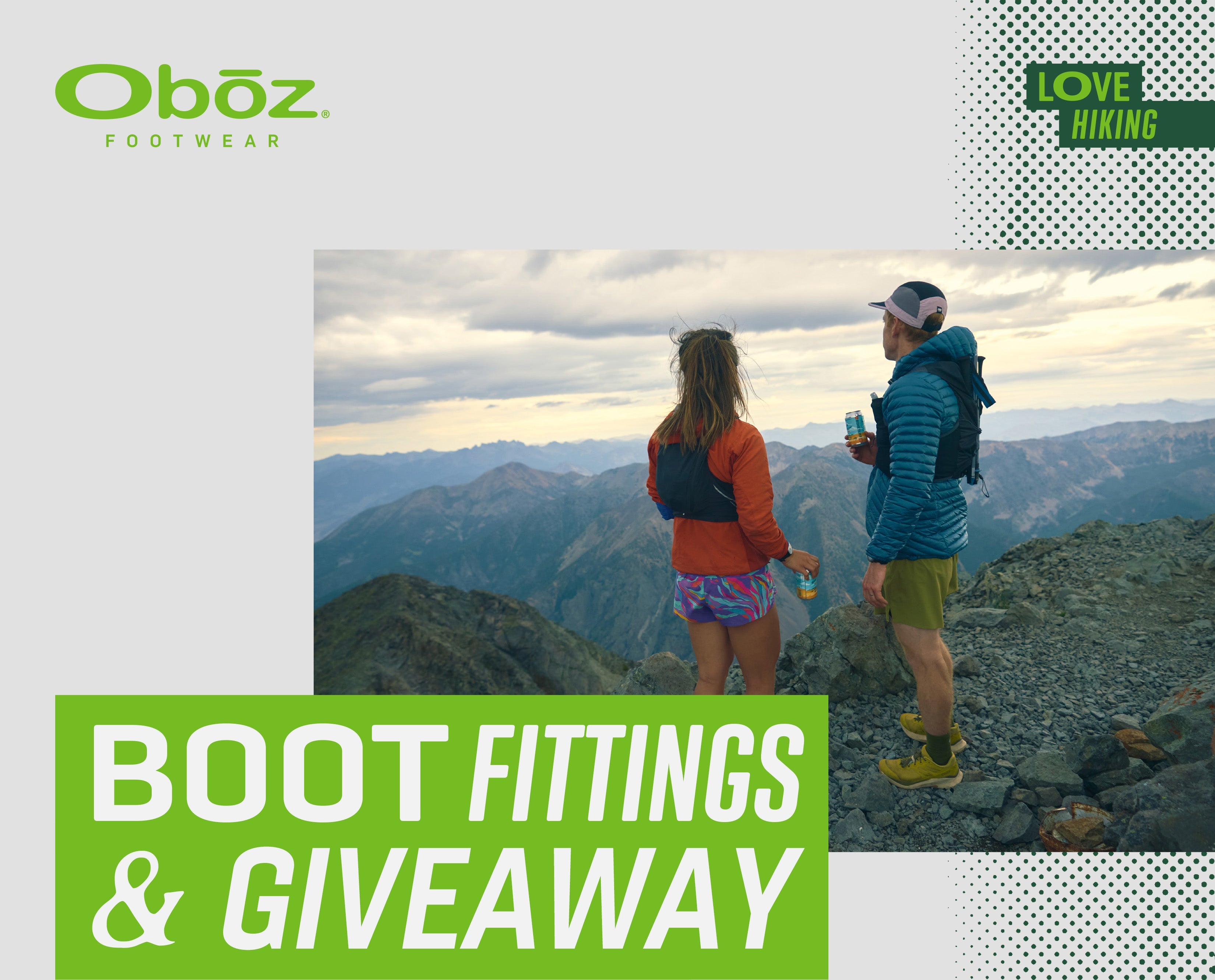 Oboz Boot Fitting & Giveaway Event – Outdoor Gear Exchange Oboz Boot Fitting & Giveaway Event – Outdoor Gear Exchange