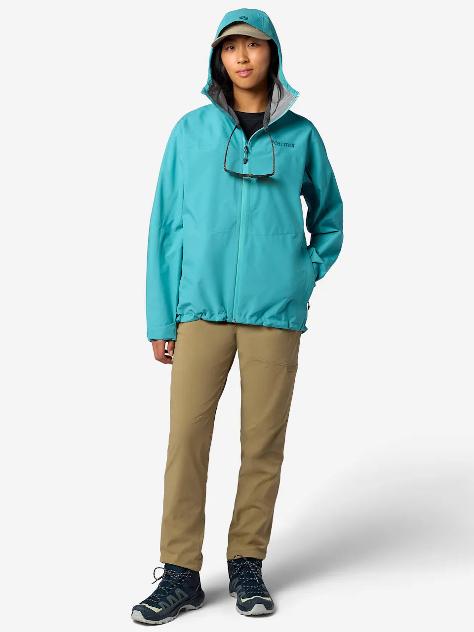 Marmot - Womens PreCip Evo Flex Jacket - Galapagos Blue