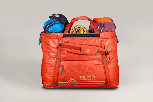 Nemo - Double Haul 70L Convertible Duffel & Tote - Spicy Orange
