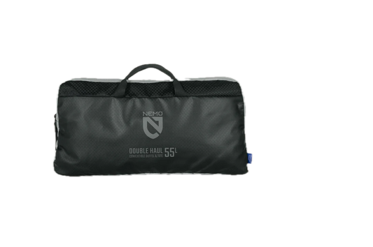 Nemo - Double Haul 55L Convertible Duffel & Tote - Goodnight Black