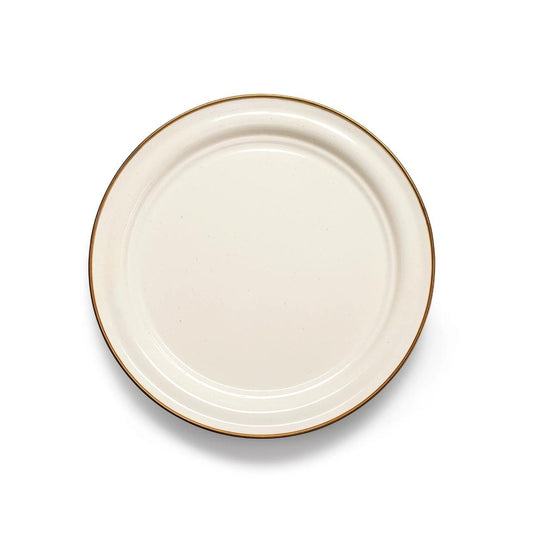 GSI Outdoors - Mesa 10" Enamelware Plate - Earl Grey