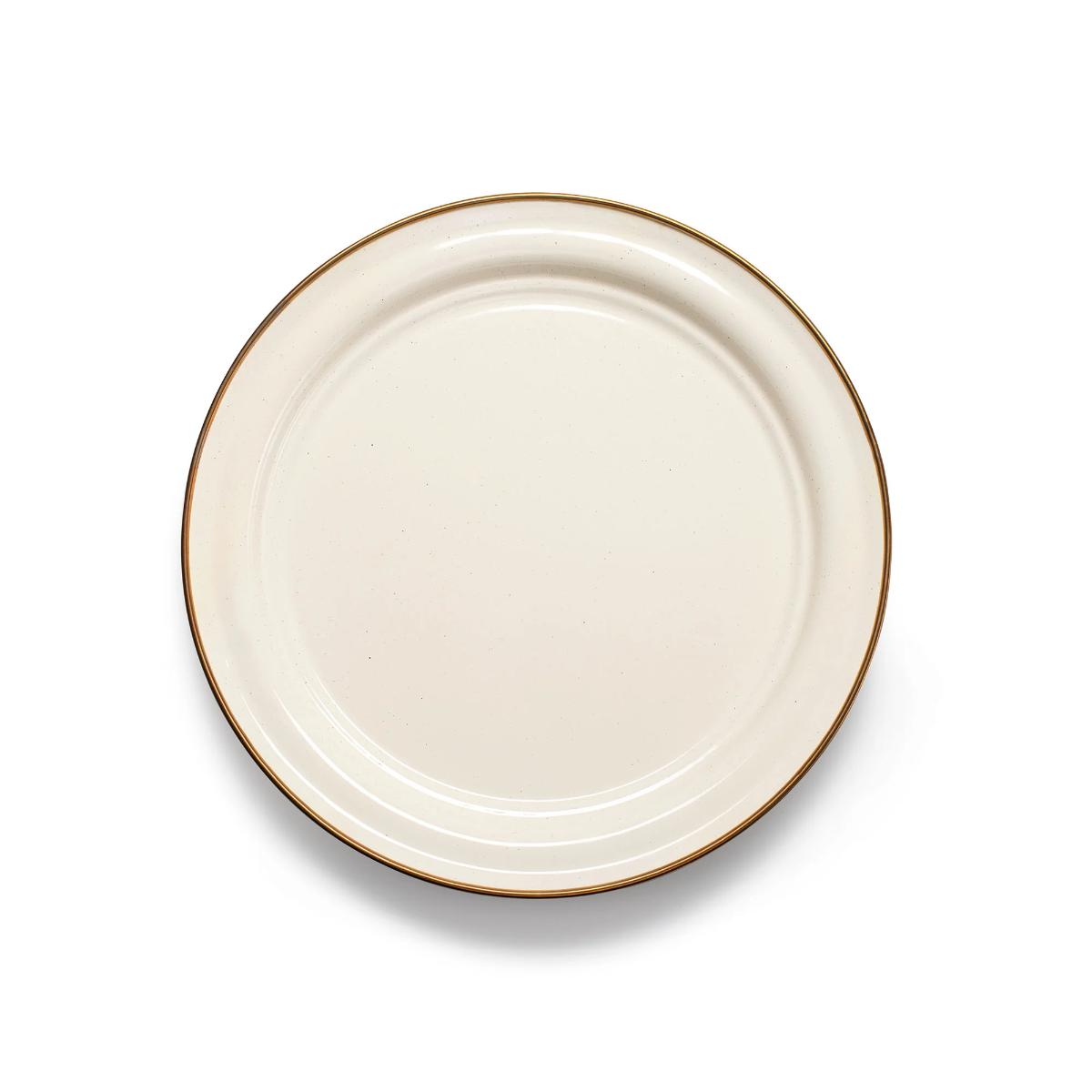 GSI Outdoors - Mesa 10" Enamelware Plate - Cream