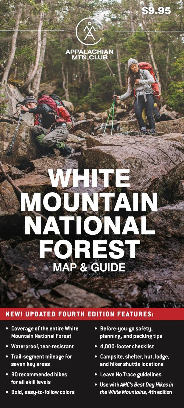 AMC - White Mt. NF Map And Guide