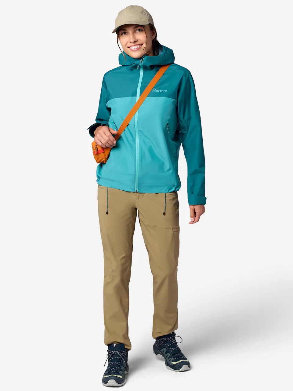 Marmot - Minimalist Pertex Jacket - Women's - Emerald Blue/Galapagos Blue