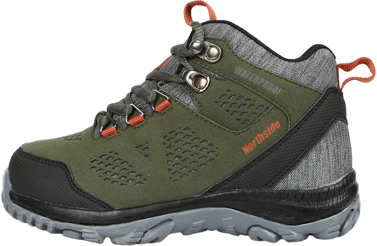 Northside - Benton Mid Waterproof - Kids - Olive/Gray