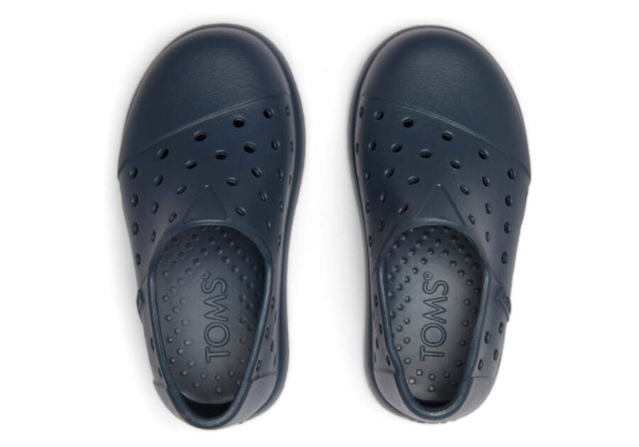 Toms - Tiny Alpargata Mallow Molded - Kids - Blue