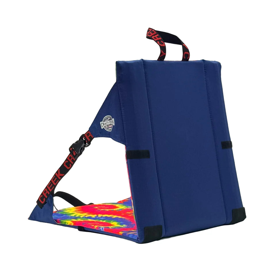 Crazy Creek - Original Chair w Logo - Blue Tie Dye