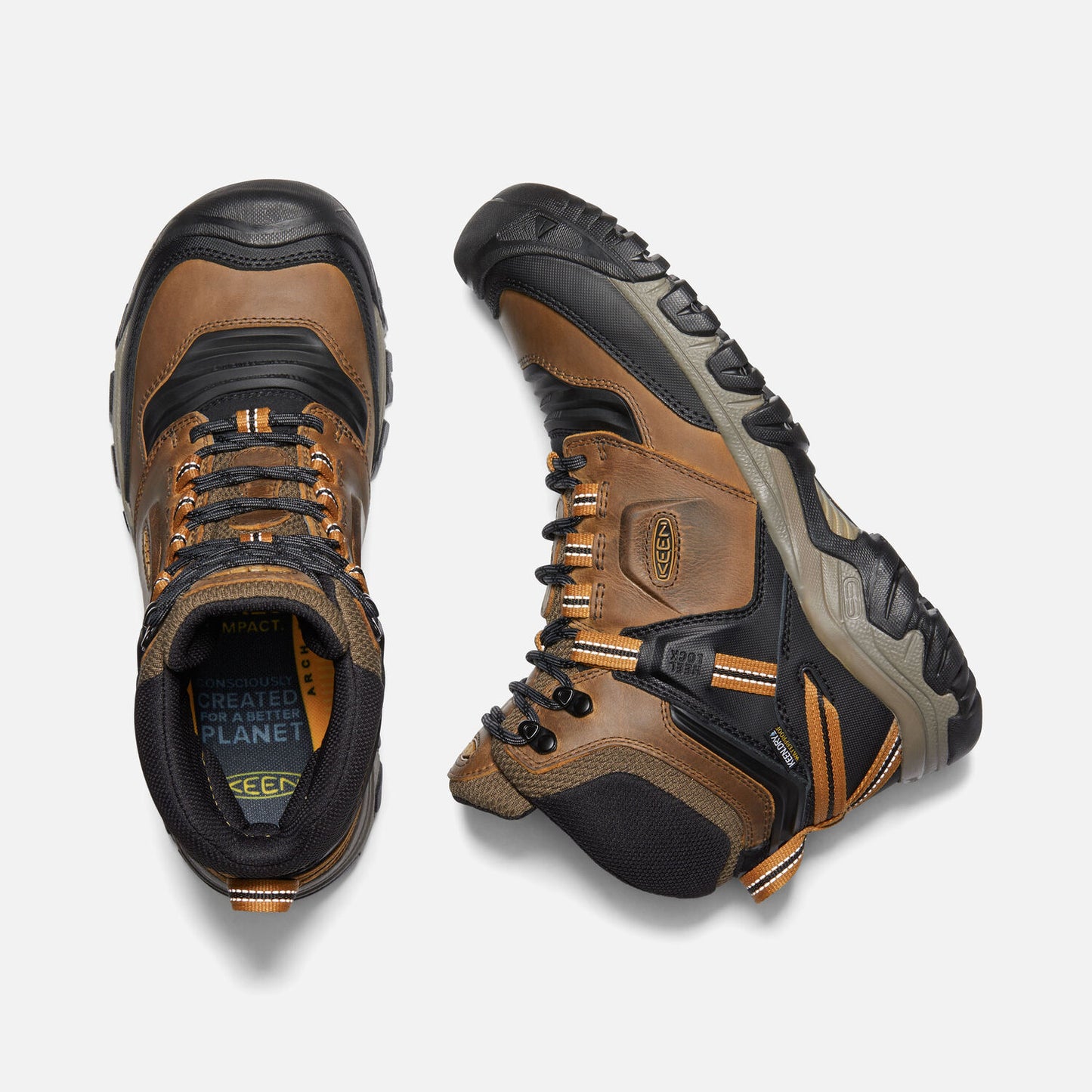 Keen - Ridge Flex Mid WP - Men's - Magnet/Black