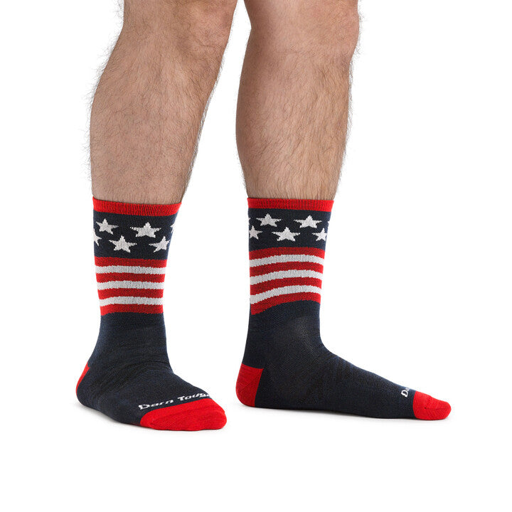 Darn Tough - Men's Patriot Micro Crew Ultra Lightweight - Stars And Stripes