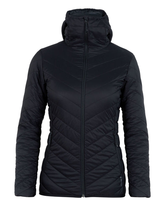 Icebreaker - Hyperia Hooded Jacket - Women's - Black