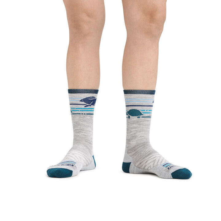 Darn Tough - Pacer Micro Crew Ultra Lightweight Cushion - Women's - Gray