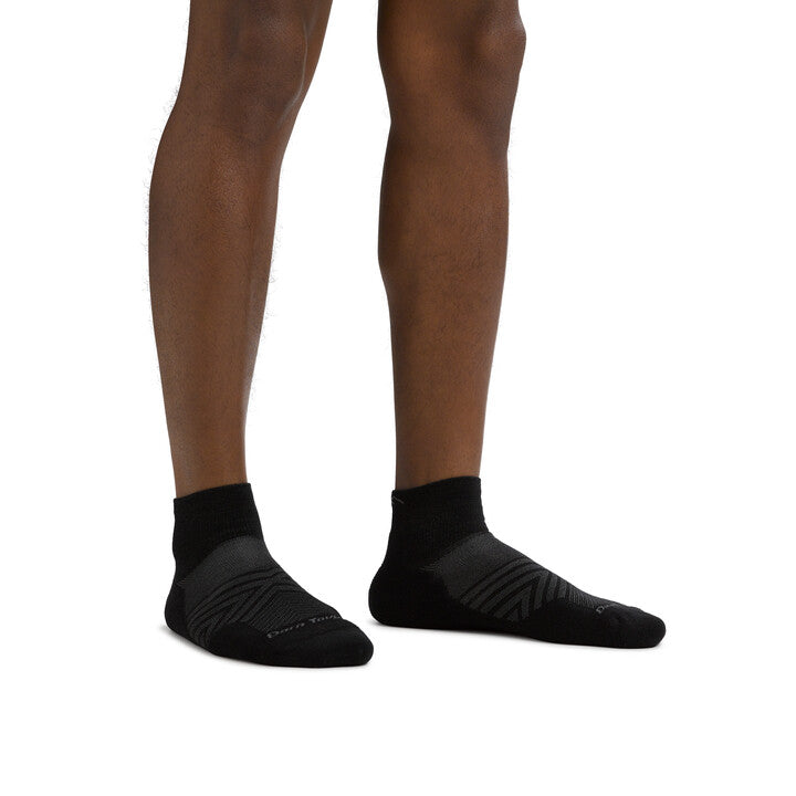 Darn Tough - Run CoolMax 1/4 Ultra Lightweight Cushion Sock - Black