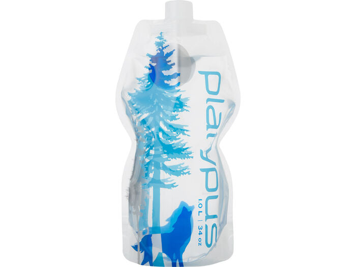 Platypus - Soft Bottle 1L Push/Pull Cap - Logo