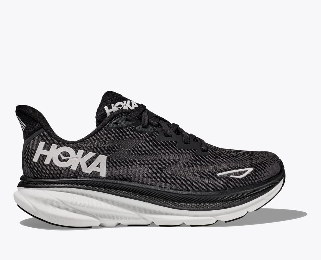 Hoka - Clifton 9 - Men's - Black/White