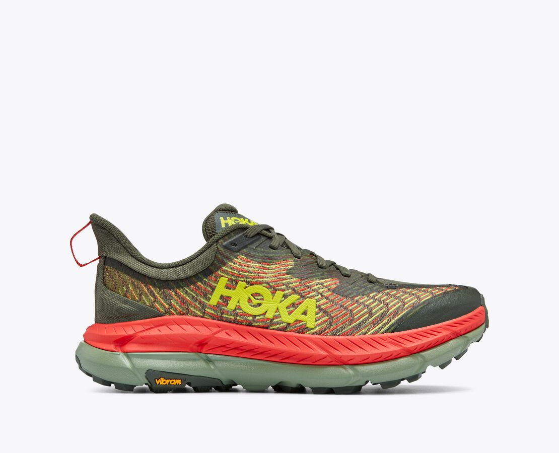 Hoka - Mafate Speed 4 Men's - Thyme/Fiesta