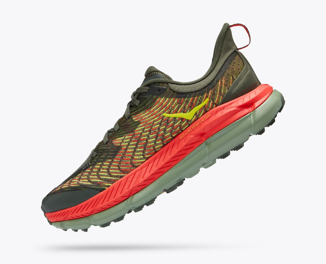 Hoka - Mafate Speed 4 Men's - Thyme/Fiesta