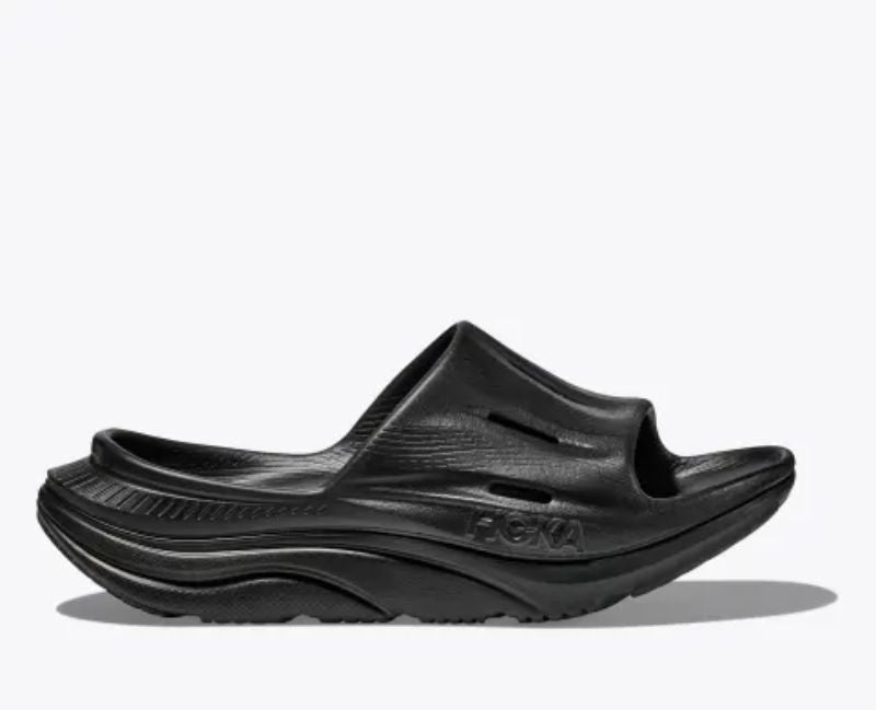 Hoka - U Ora Recovery Slide 3 - Black/Black