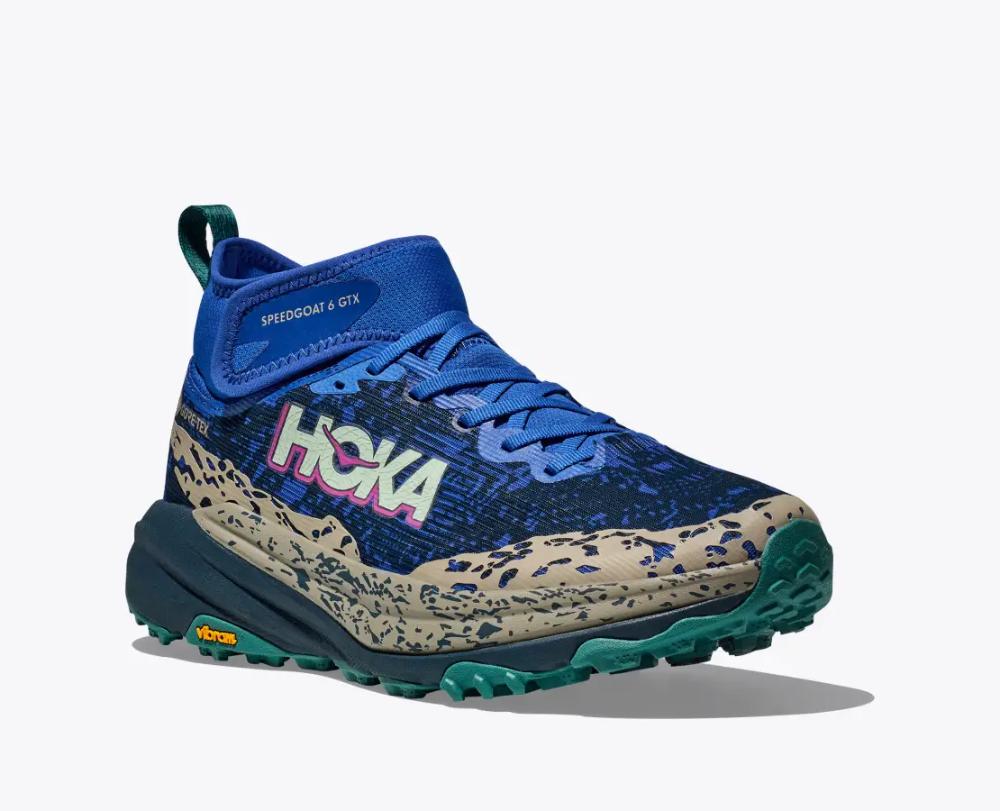 Hoka - Speedgoat 6 Mid Gtx - Men's - Ultramarine / Stormy Skies
