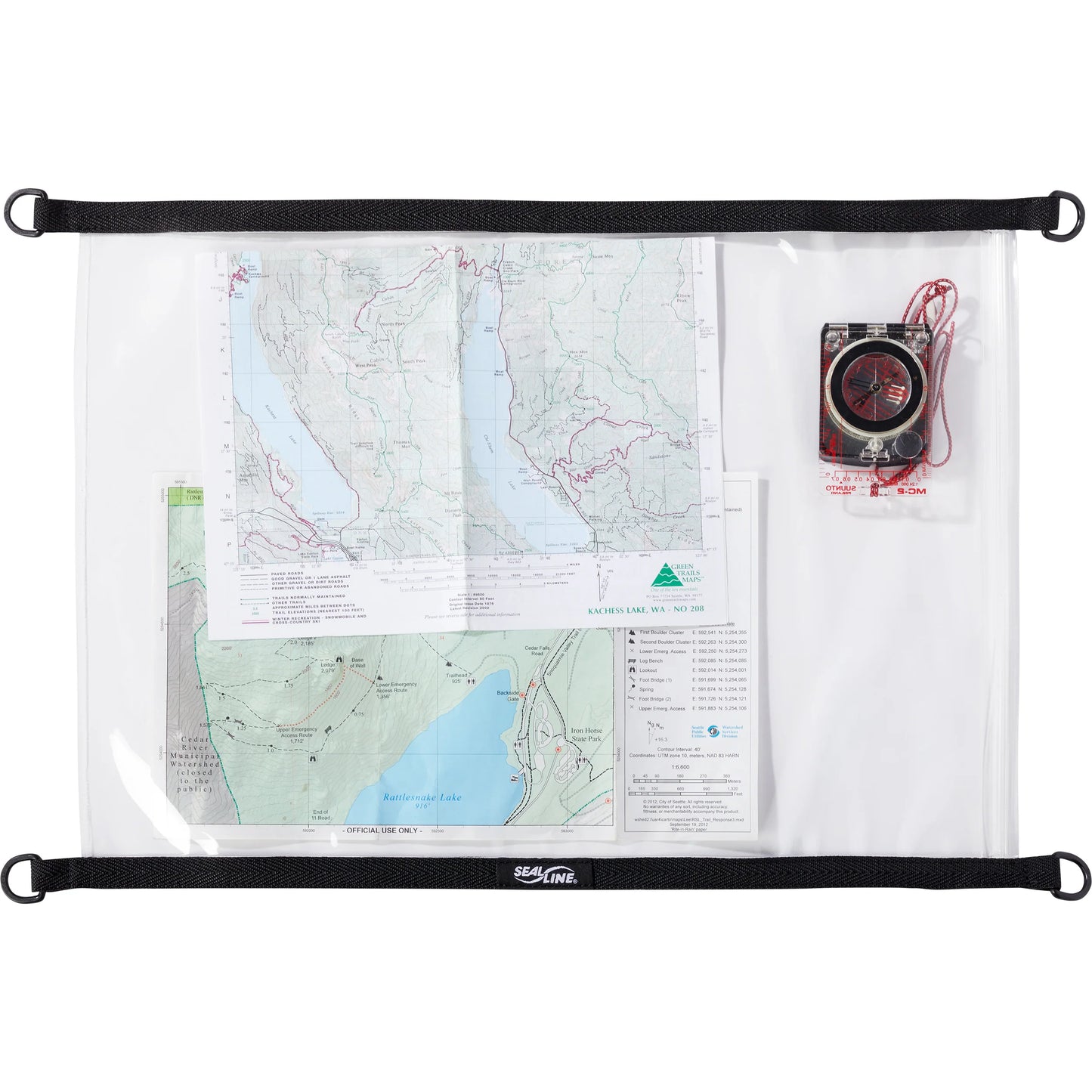 SealLine - Map Case - Clear