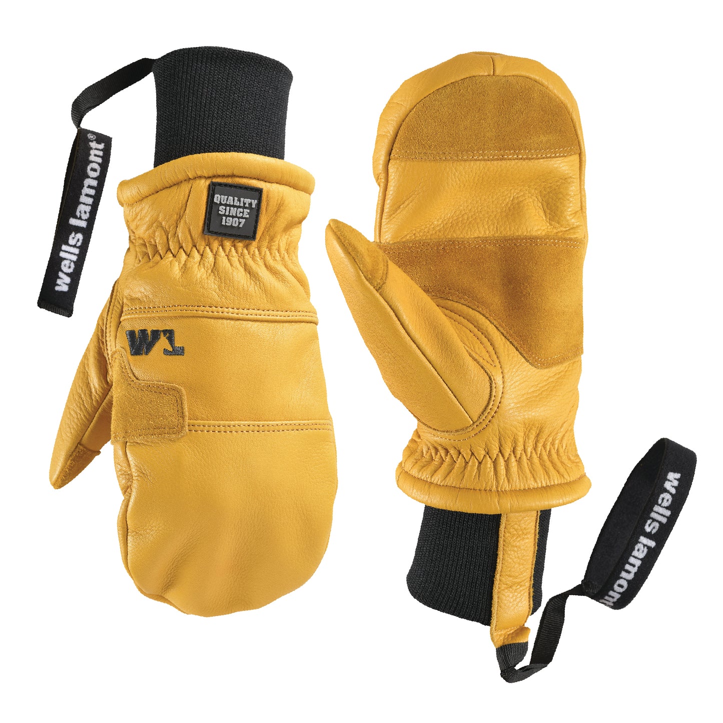 Wells Lamont - Working Crew Mitten - Saddle Tan
