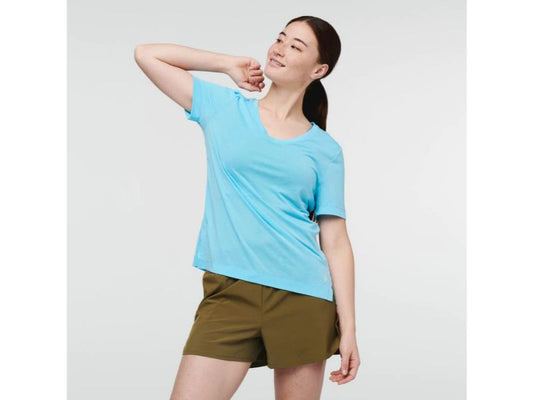 Cotopaxi - Paseo Travel T-Shirt - Women's - Blue Sky