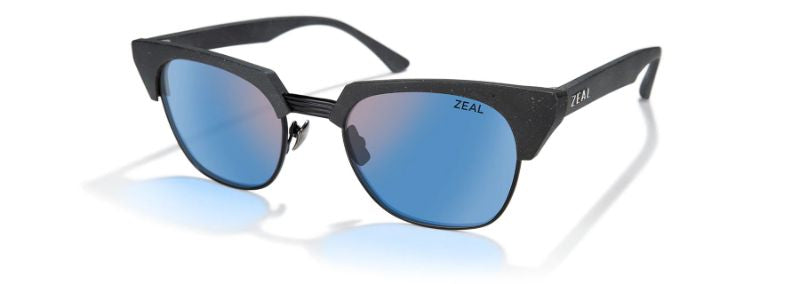Zeal - Highline - Black Grain/Matte Black; Horizon Blue