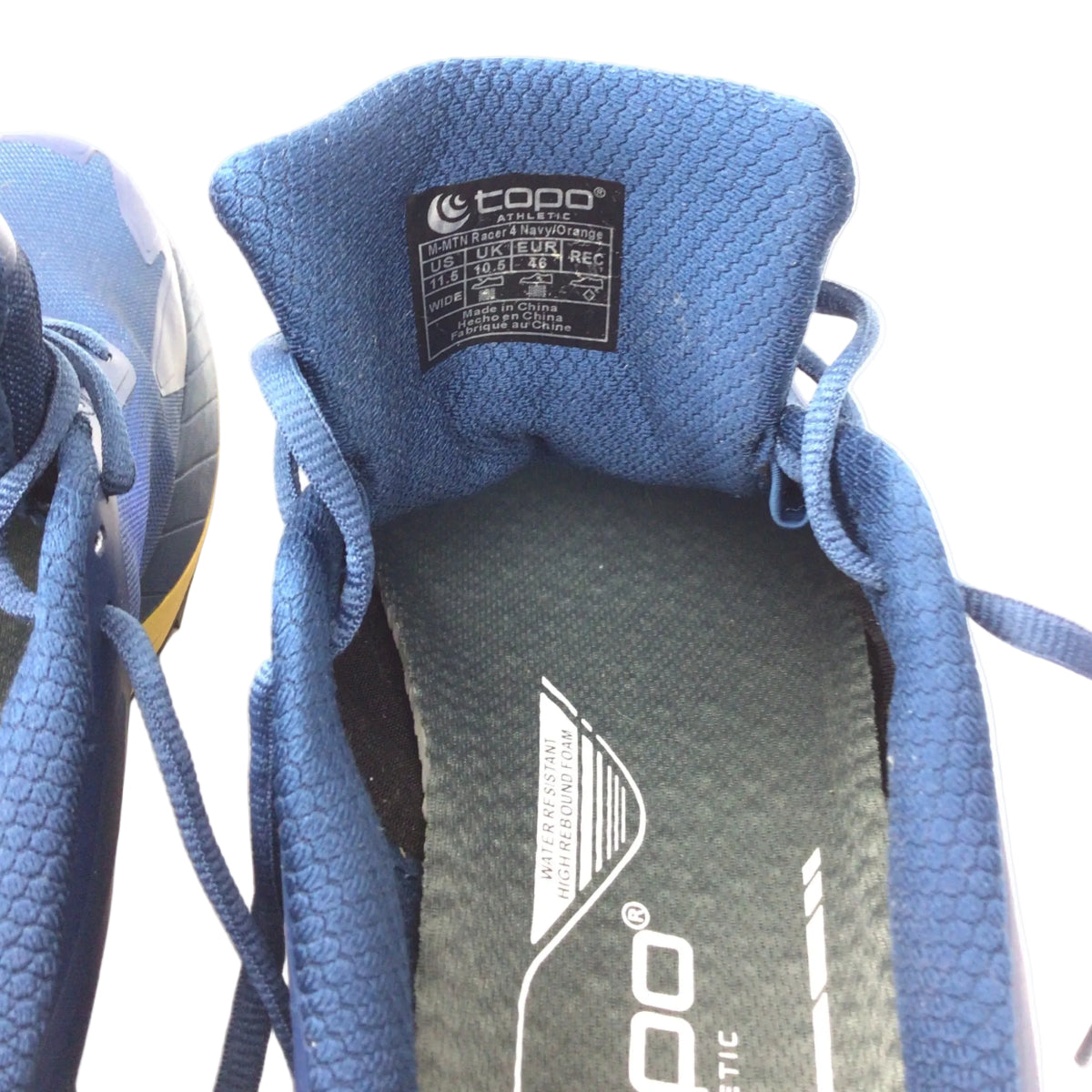 Topo Trail Runners men 11.5 Navy