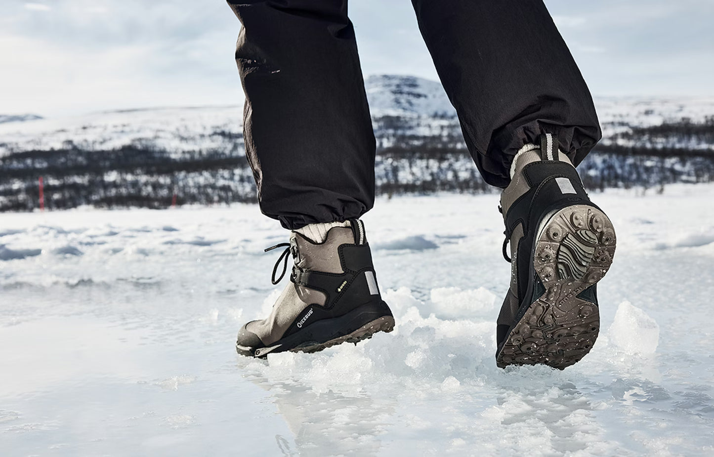 Icebug - Pace3 M BUGrip GTX - Walnut