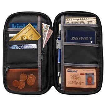 Lewis N Clark - Anti-RFID Document Organizer - Black