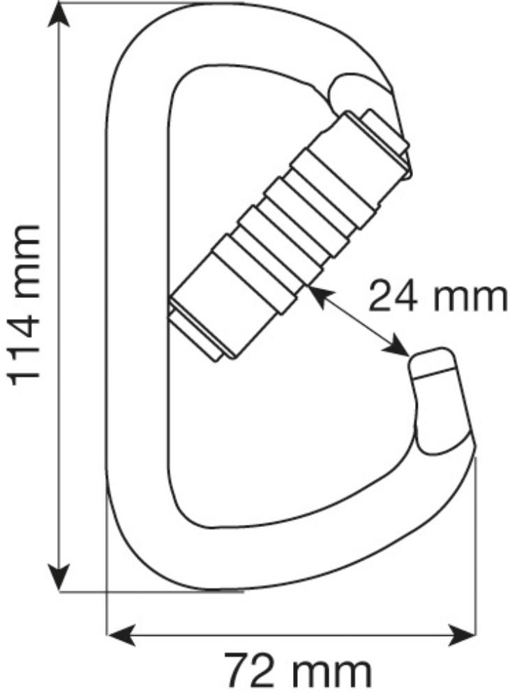Camp - Steel D Pro 3Lock