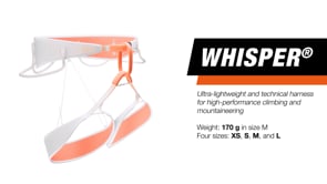 Petzl - Whisper Harness - White