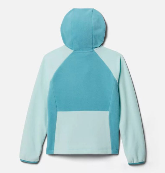 Columbia - Fast Trek II Fleece Hoodie - Toddlers' - Sea Wave, Icy Morn