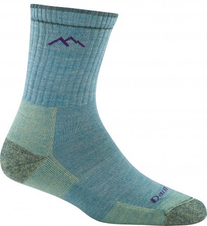 Darn Tough - Hiker Micro Crew Midweight Cushion Women's - Aqua Heather
