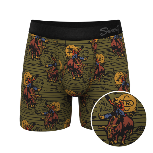 The 1912 | Western Shinesty x Diamond Cross Ranch Ball Hammock® Pouch Underwear With Fly