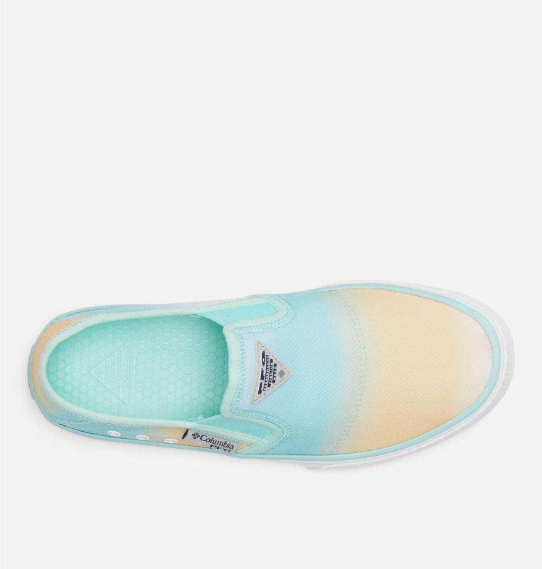 Columbia - Slack Water PFG Slip - Women's - Gulf Stream/White