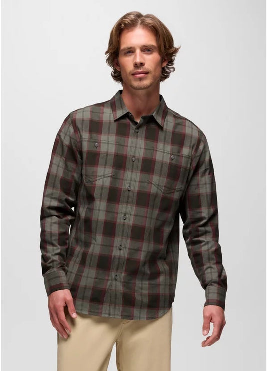 Prana - Dolberg Flannel Shirt - Nori