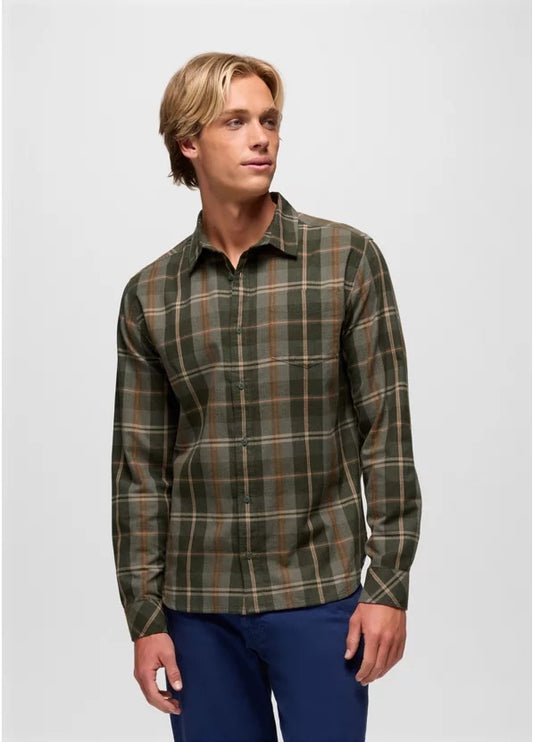 Prana - Los Feliz Flannel Shirt - Spruce