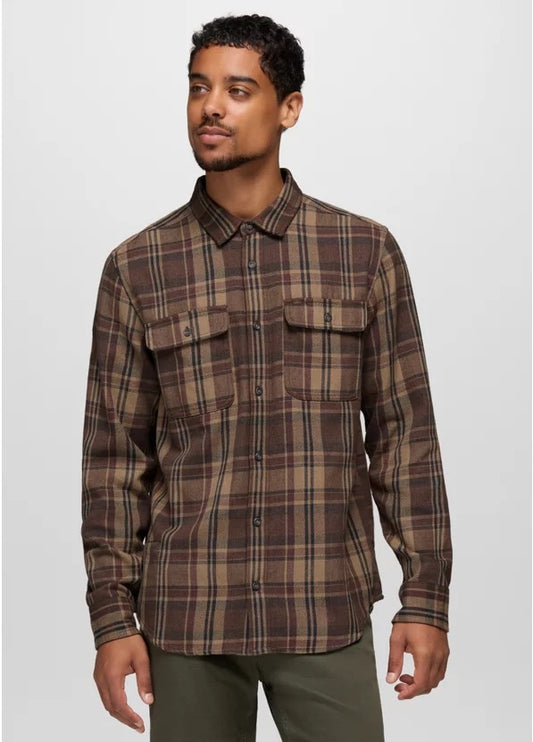 Prana - Westbrook Flannel Shirt - Mocha