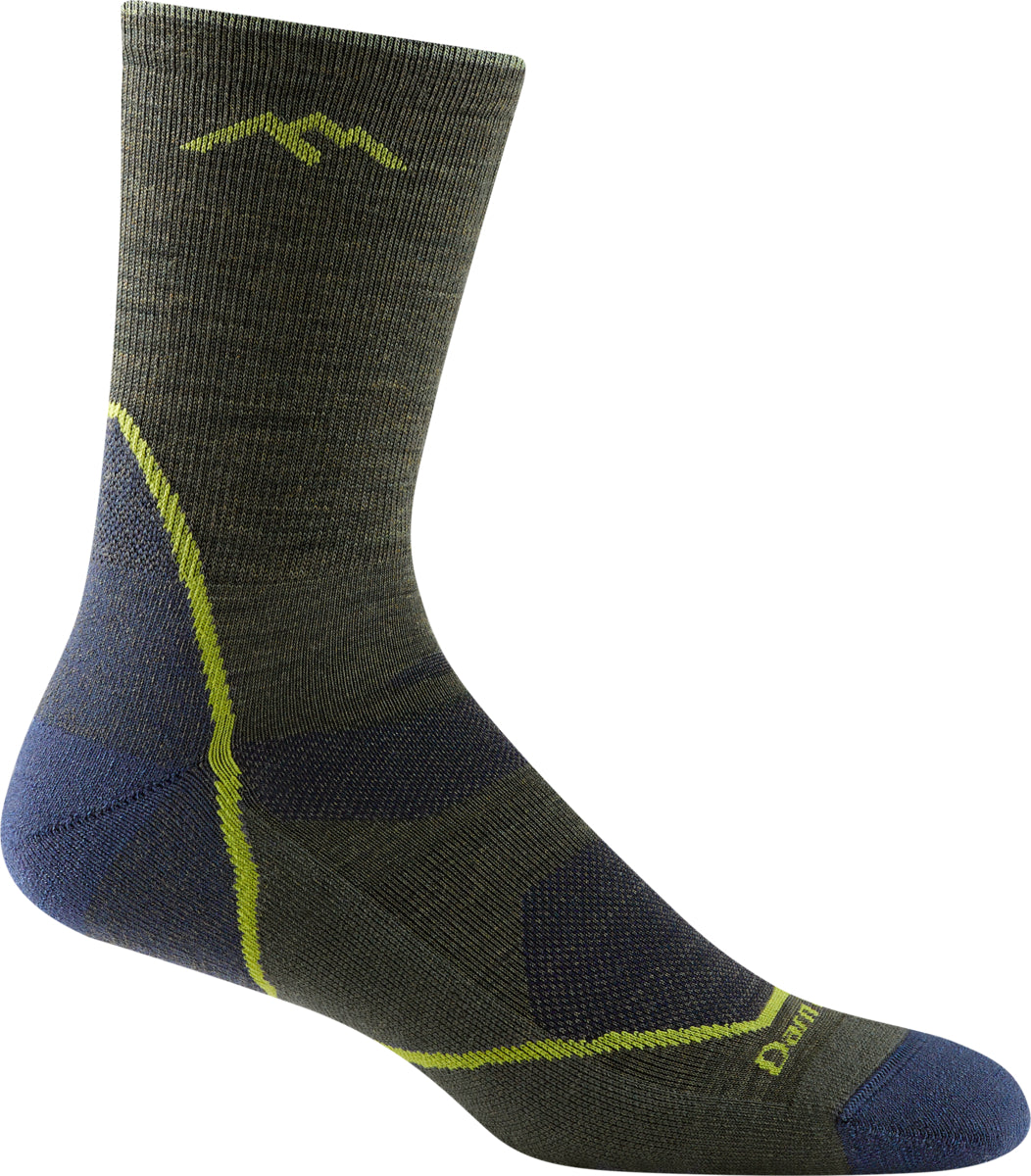 Darn Tough - Light Hiker Micro Crew Lightweight with Cushion - Space Gray