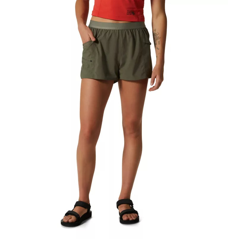 Mountain Hardwear - Trail Sender Short Women's - Stone Green