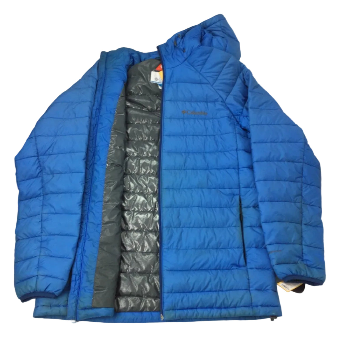 Columbia Puffer Jacket Men MD Blue