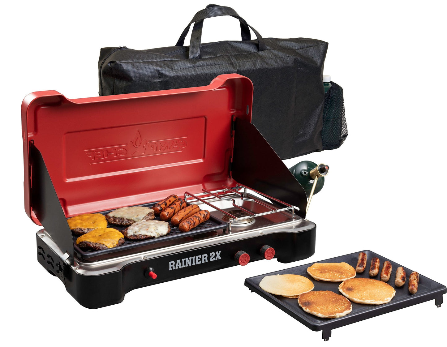 Camp Chef - Rainier 2 Burner with Griddle
