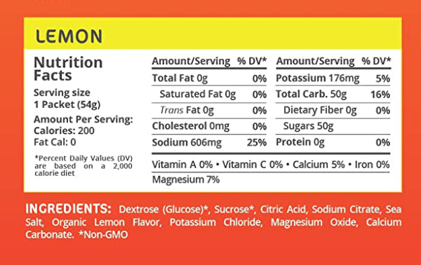 Tailwind Nutrition - Endurance Fuel Singles - Lemon