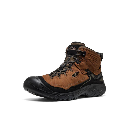 Keen - Men's Targhee IV Mid WP - Bison/Black
