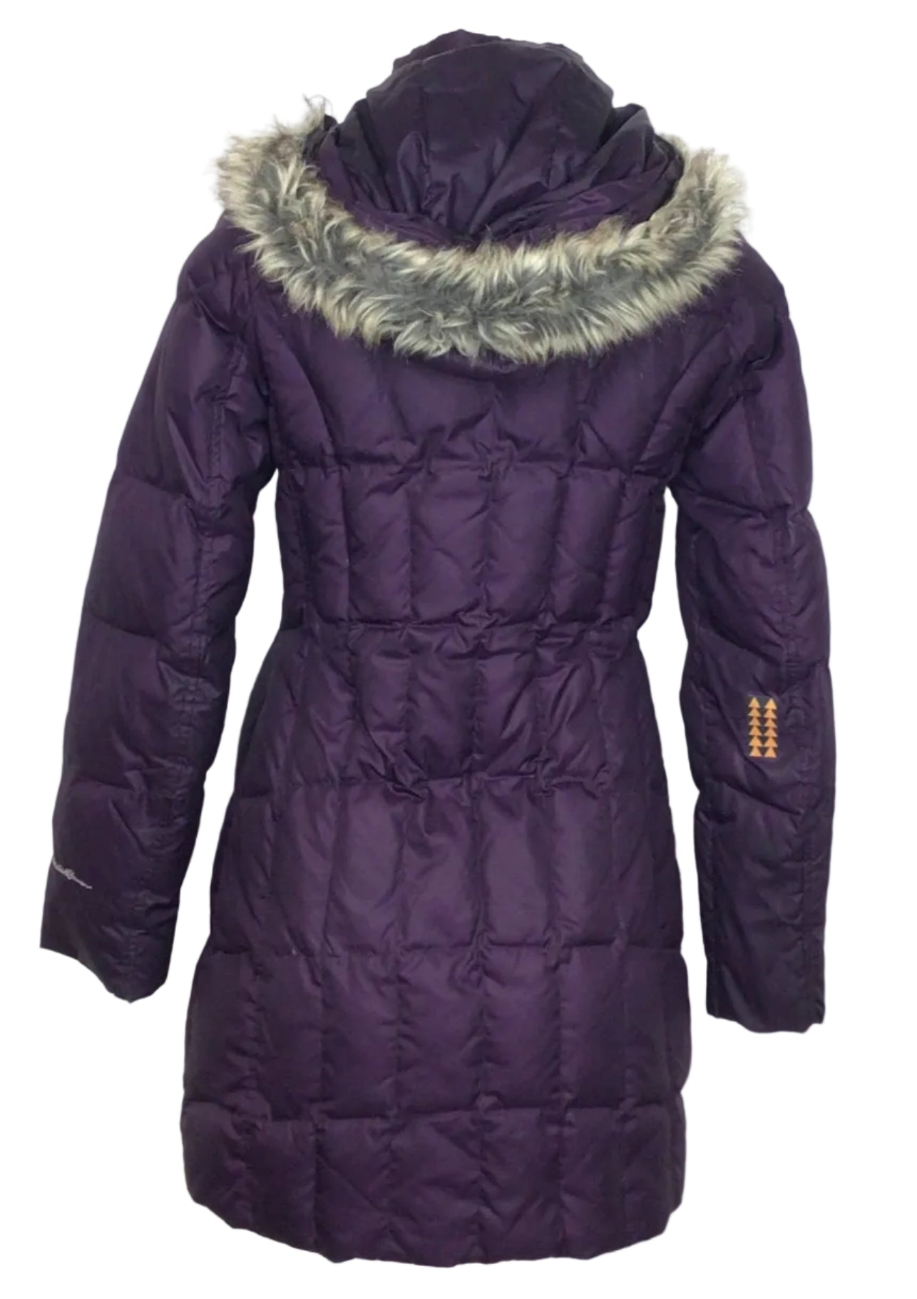 Eddie Bauer Long Down Coat Wmn XS Purple