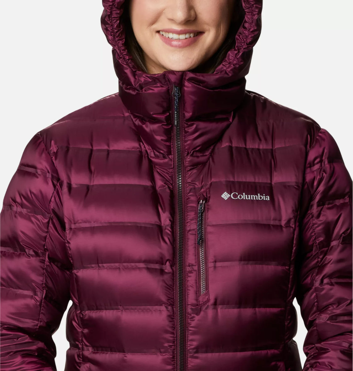 Columbia - Womens Pebble Peak Down Hooded Jacket