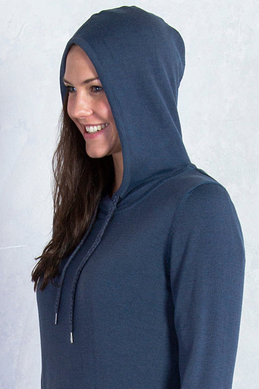 ExOfficio - Women's Milena Hoody Tunic - Shadow Heather