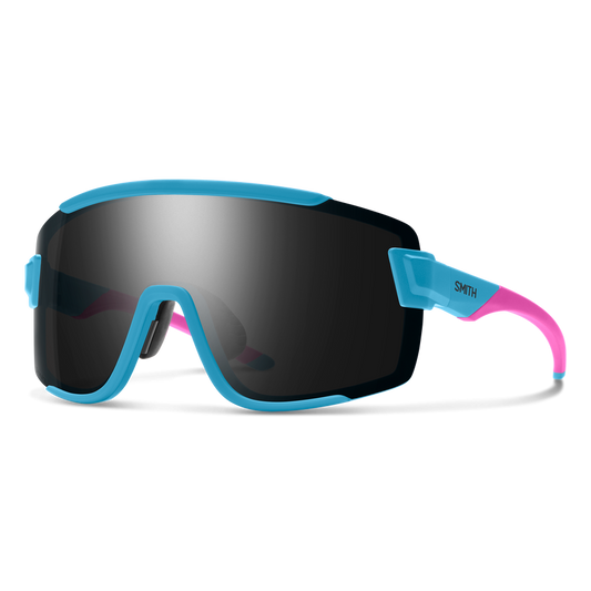 Smith - Wildcat - Black; ChromaPop Polarized Blue Mirror