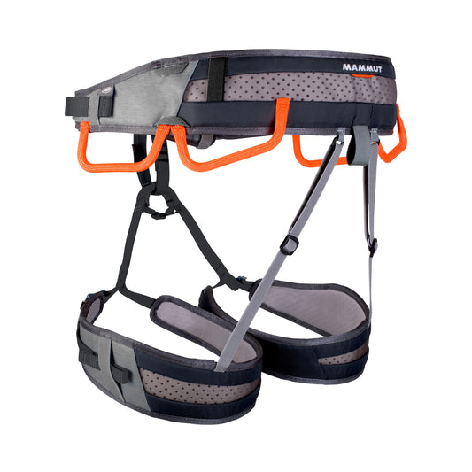 Mammut - Ophir 4 Slide Harness - Black-Safety Orange