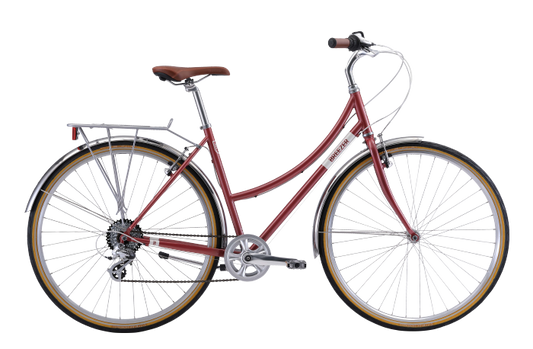 Breezer - Downtown EX ST Bike - Rhubarb Red